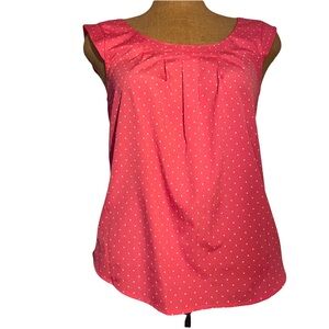 Candie’s pink tiny cap sleeves top/blouse size medium